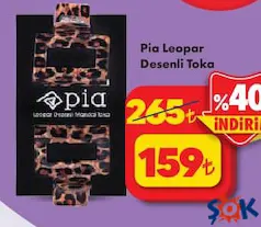 PİA LEOPAR DESENLİ TOKA